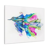 Bird of Paradise on Canvas