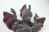 Crocheted Sea Dragon plushie