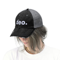 deo White Trucker Hat