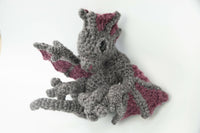 Crocheted Sea Dragon plushie