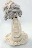 Crocheted Adult Ink Cap plushie